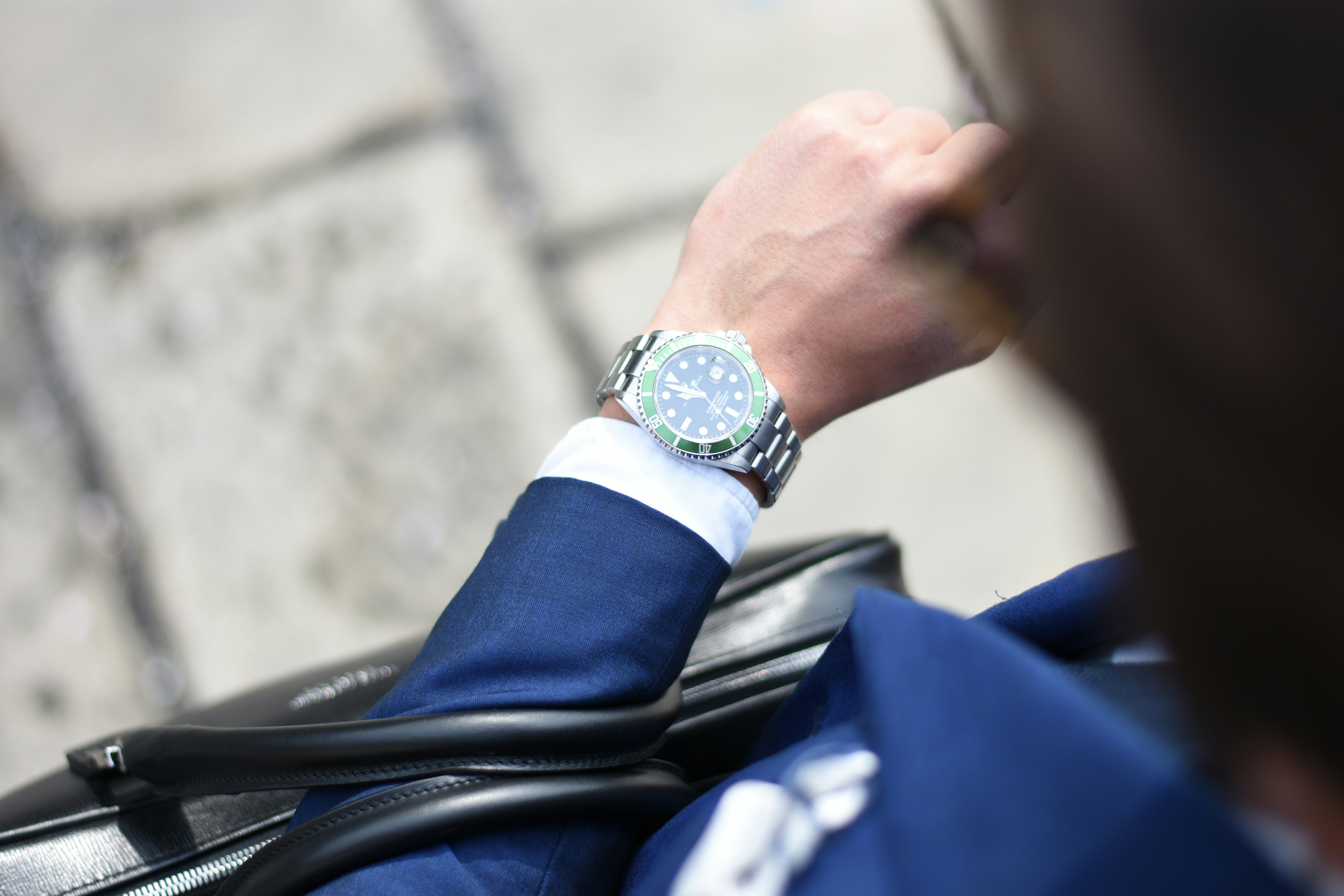 Luxury timepiece showcase